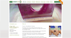 Desktop Screenshot of beger-druckbehaelter.de